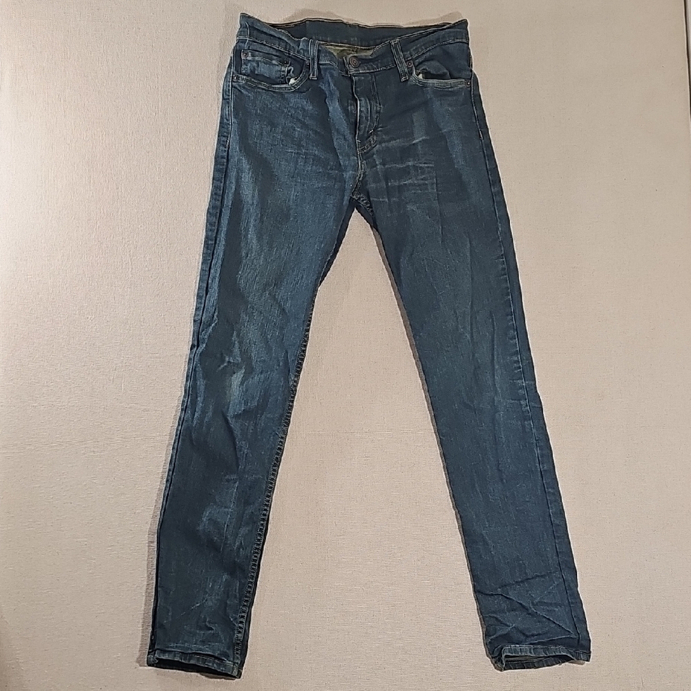 Levi's Men's Dark Blue Skinny Jeans